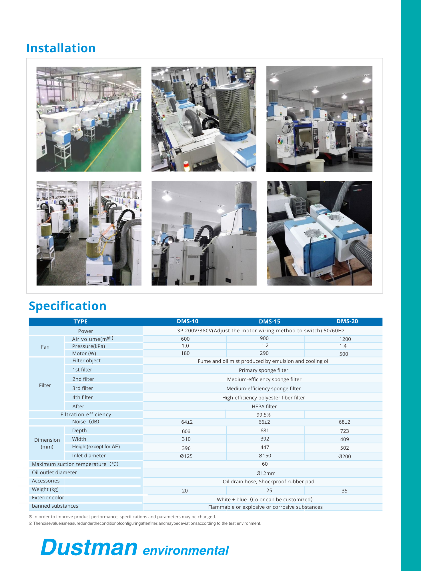 Oil mist collector DMS Page2