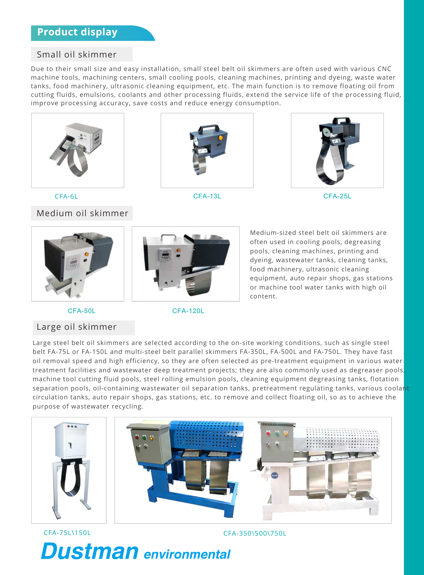 Oil Skimmer CFA Series