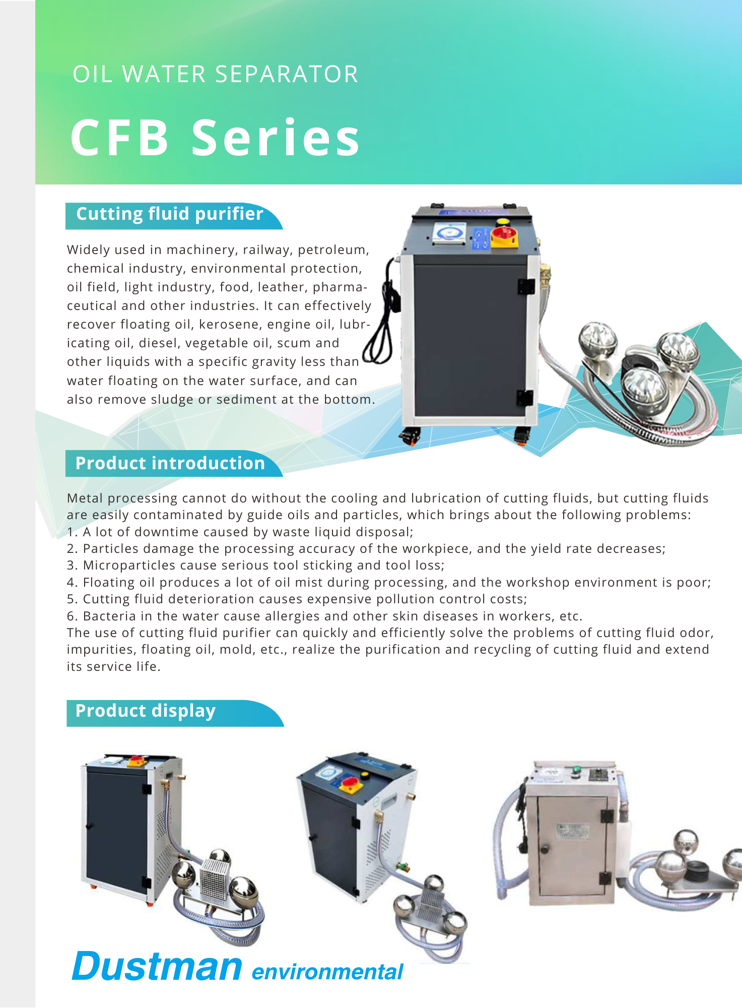Oil Water Separator CFB Series