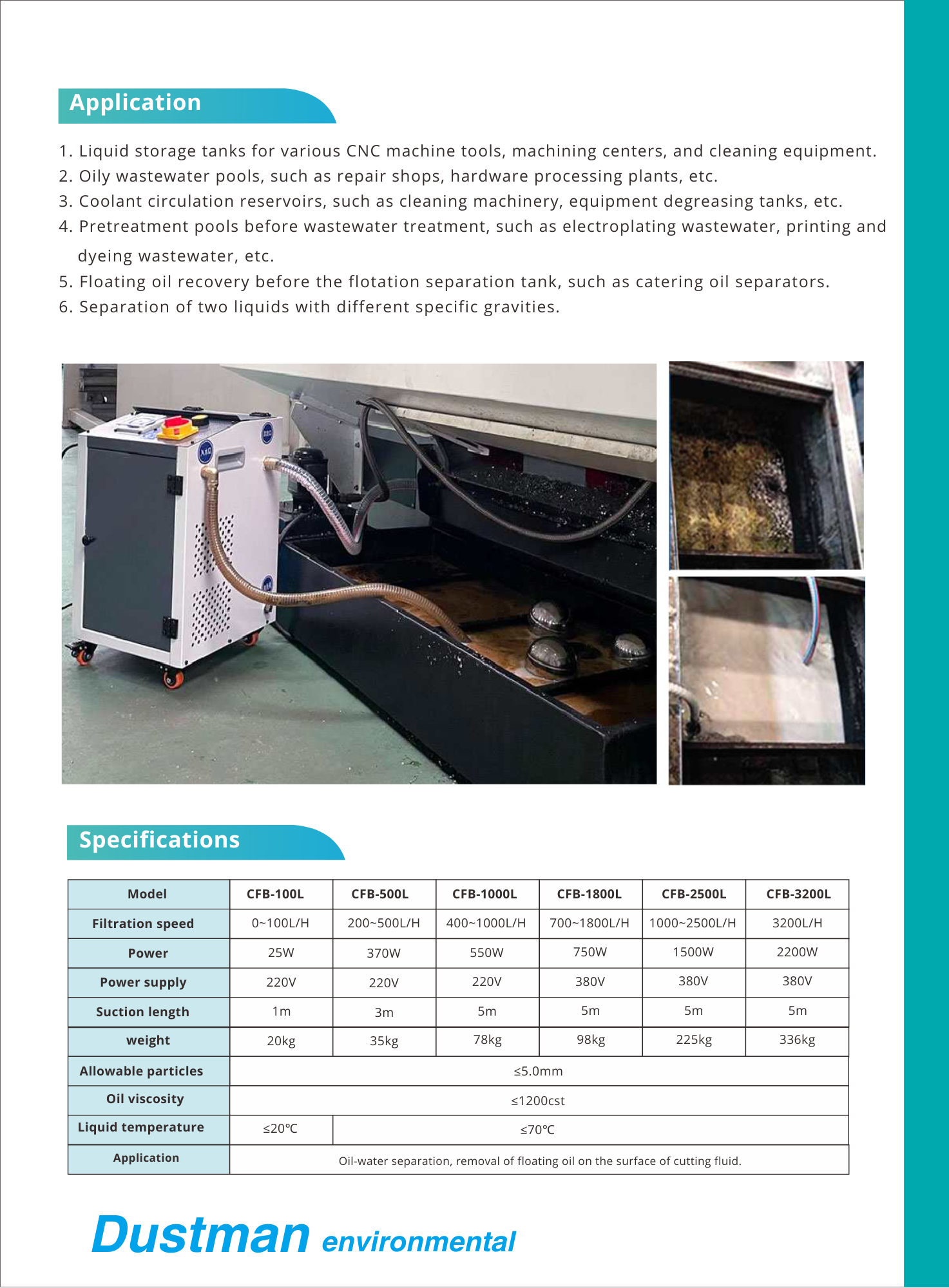 Oil Water Separator CFB Series